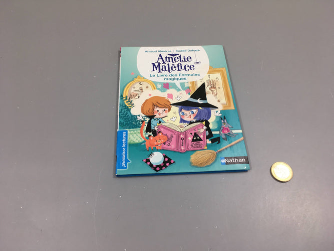 Amélie Maléfice-Le livre des formules magiques-Premières lectures, moins cher chez Petit Kiwi