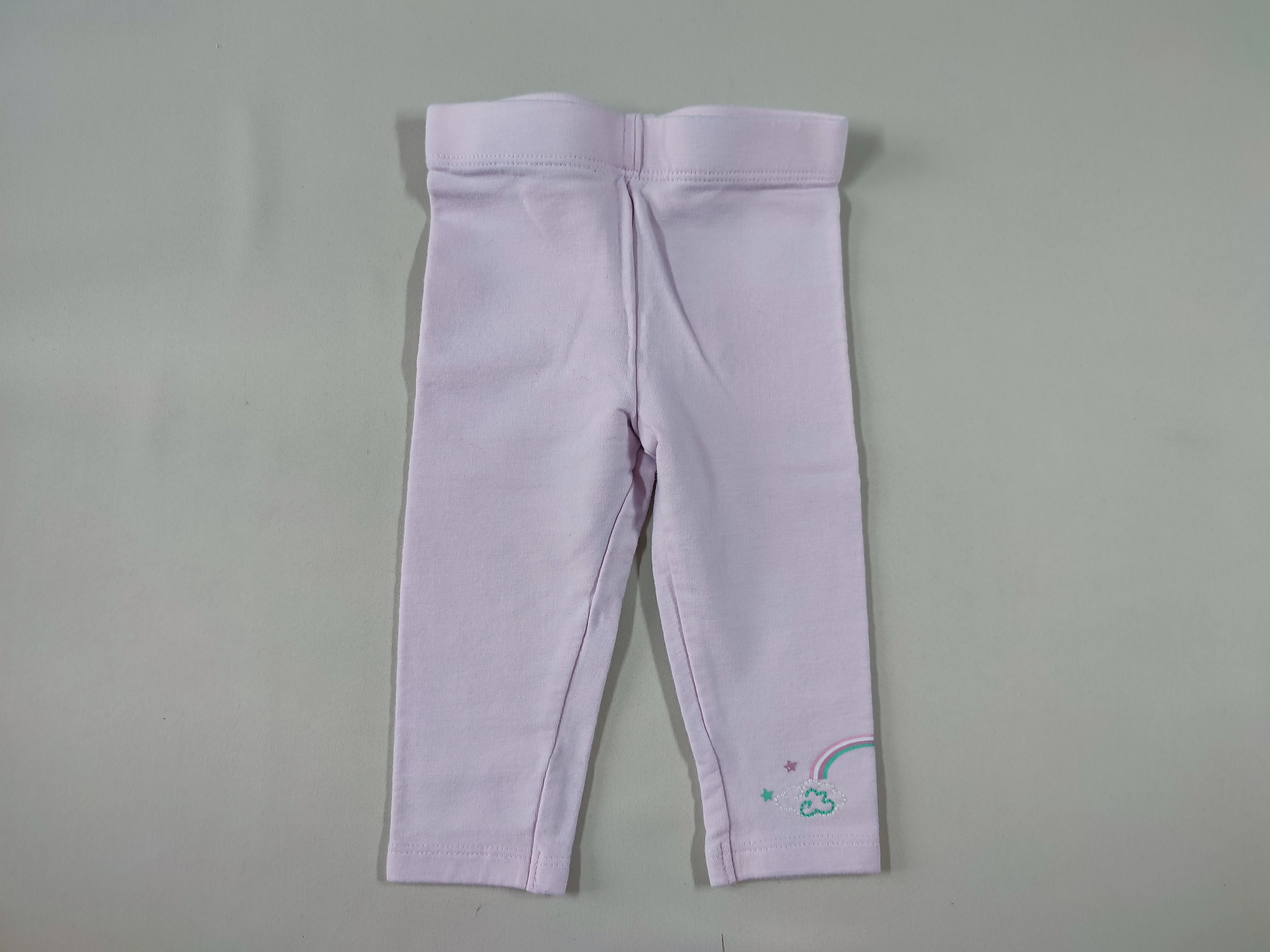 Legging rose clair arc-en-ciel