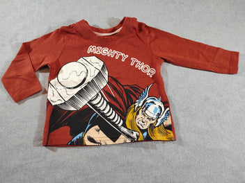 T-shirt m.l rouille 
