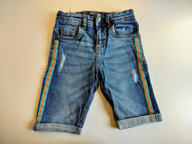 Bermda en Jeans à revers, moins cher chez Petit Kiwi