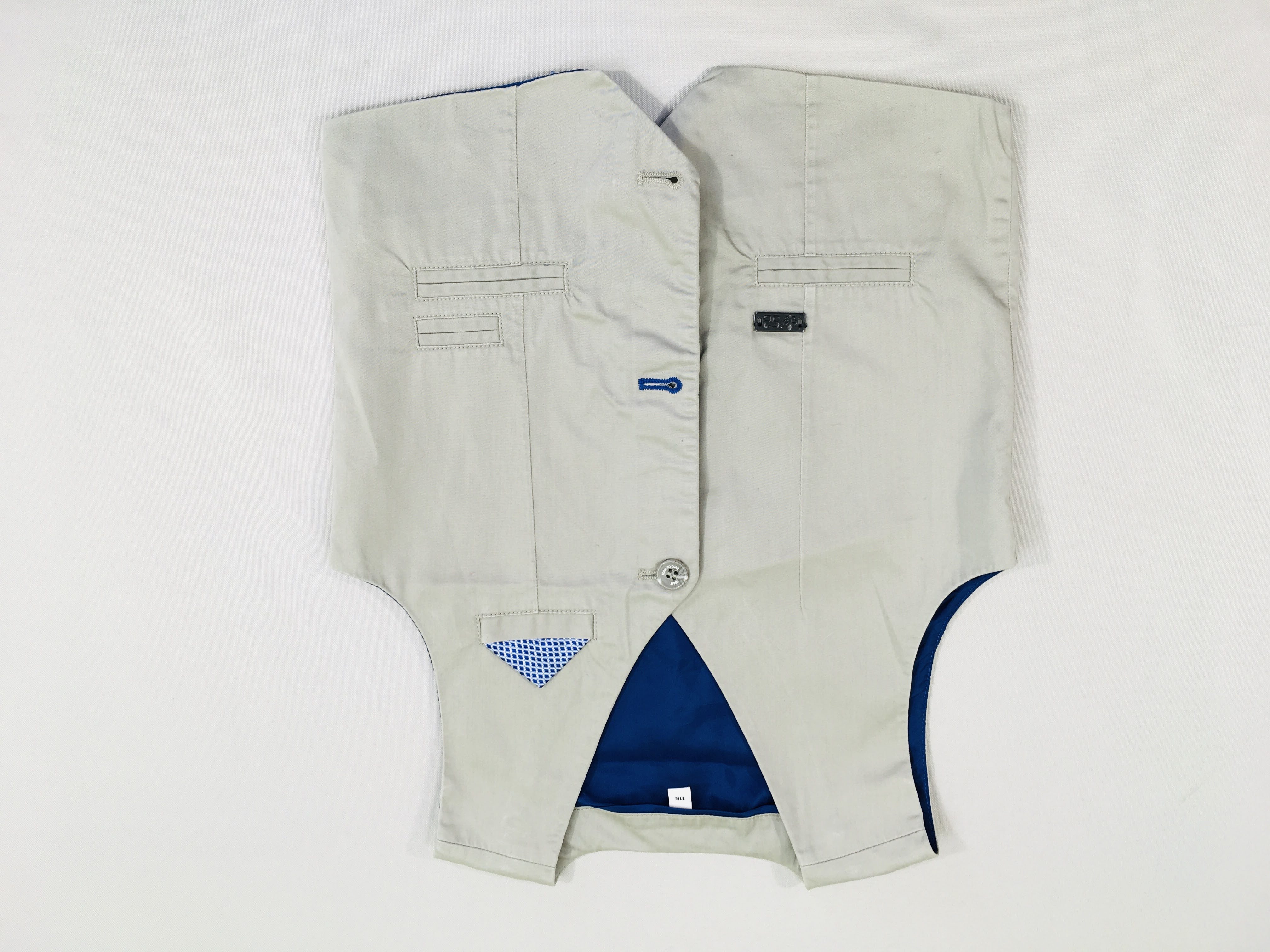 Blaser s.m gris poche-inscription dos