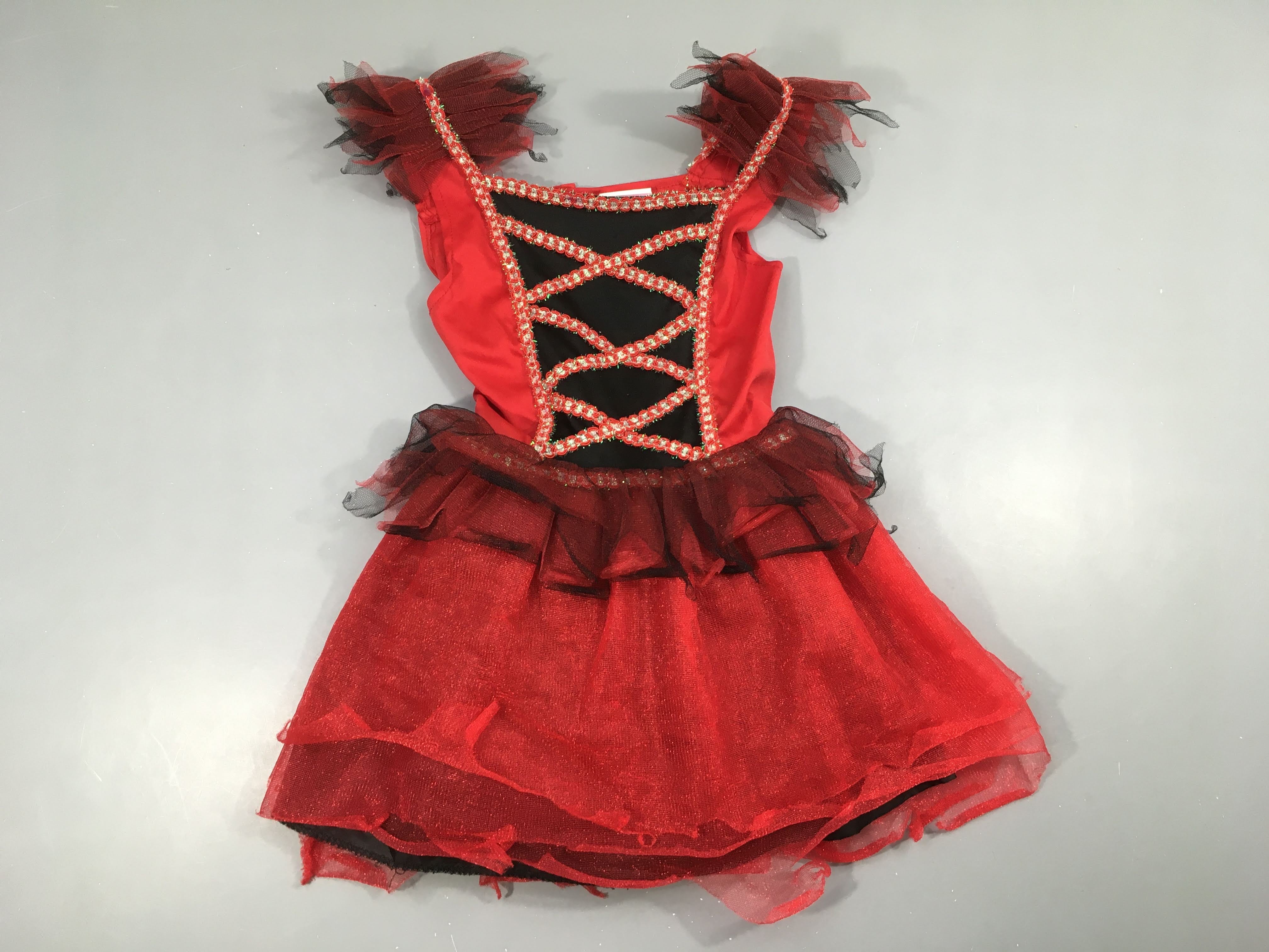 Déguisement robe diablesse rouge