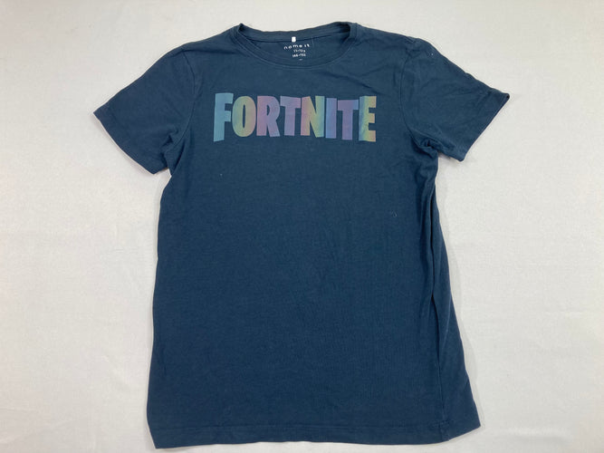 T-shirt m.c bleu foncé Fortnite, moins cher chez Petit Kiwi