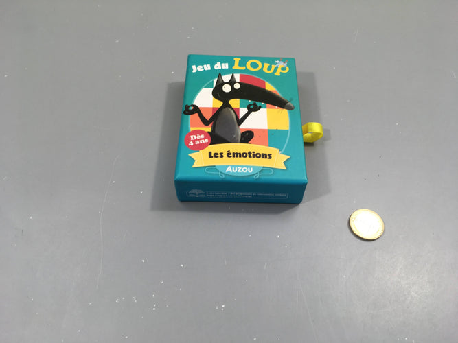 Le jeu du Loup-Les émotions +4a Complet, moins cher chez Petit Kiwi