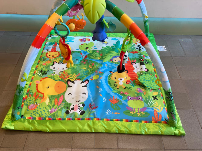 Tapis d'éveil de la Jungle Rainforest Toucan amovible à emporter, moins cher chez Petit Kiwi
