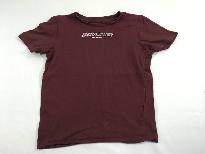 T-shirt m.c bordeau Jack&Jones, moins cher chez Petit Kiwi