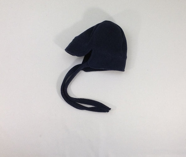 Bonnet style casquette bleu à nouer- 2, moins cher chez Petit Kiwi