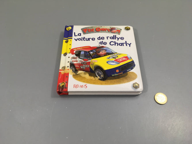 La voiture de rallye de Charly-P'tit garçon, moins cher chez Petit Kiwi