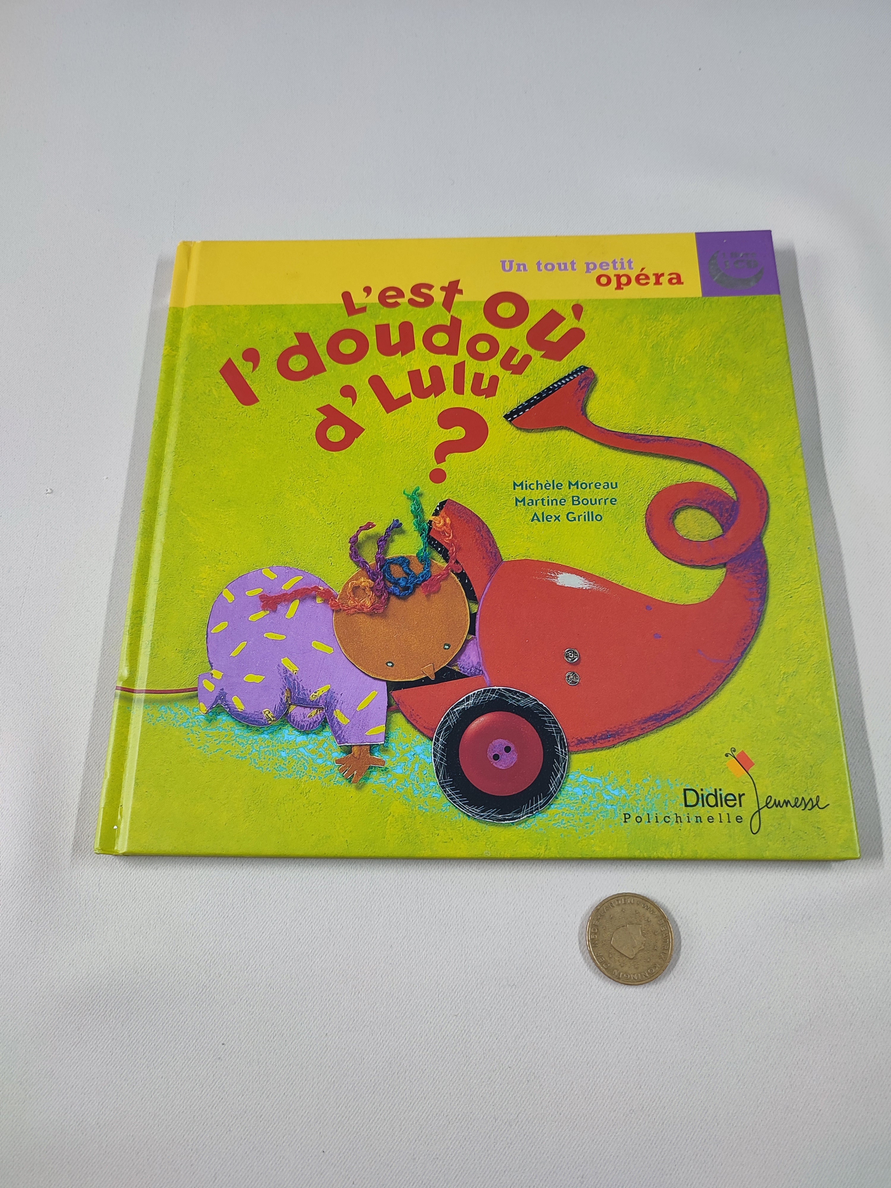 L'est où l'doudou d'Lulu + CD