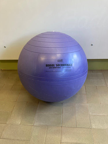 Ballon de gymnastique  mauve Sissel-Securmax ø 55cm, moins cher chez Petit Kiwi