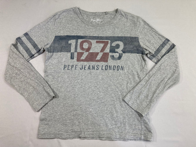 T-shirt m.l gris chiné 1973, moins cher chez Petit Kiwi