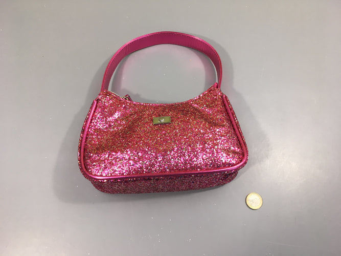 Sac à main rose irisé, Claire's, moins cher chez Petit Kiwi