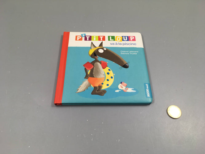 P'tit loup va à la piscine, moins cher chez Petit Kiwi