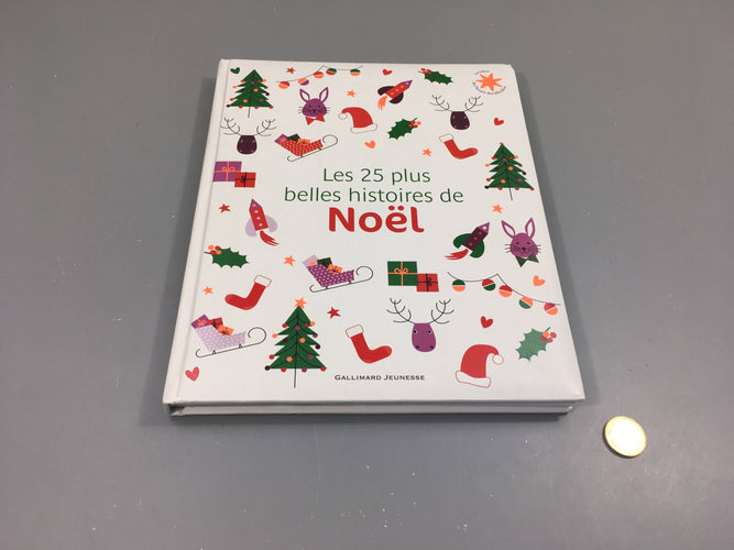 Les 25 plus belles histoires de Noël-Avant dernière page déchirée bas!!, moins cher chez Petit Kiwi