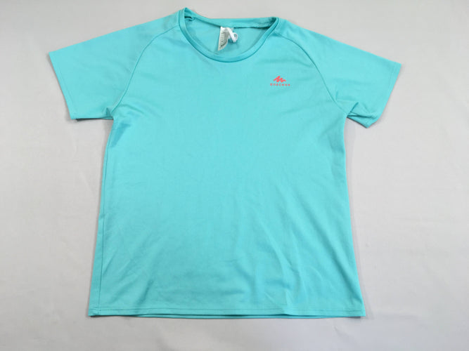 T-shirt m.c de sport turquoise, moins cher chez Petit Kiwi