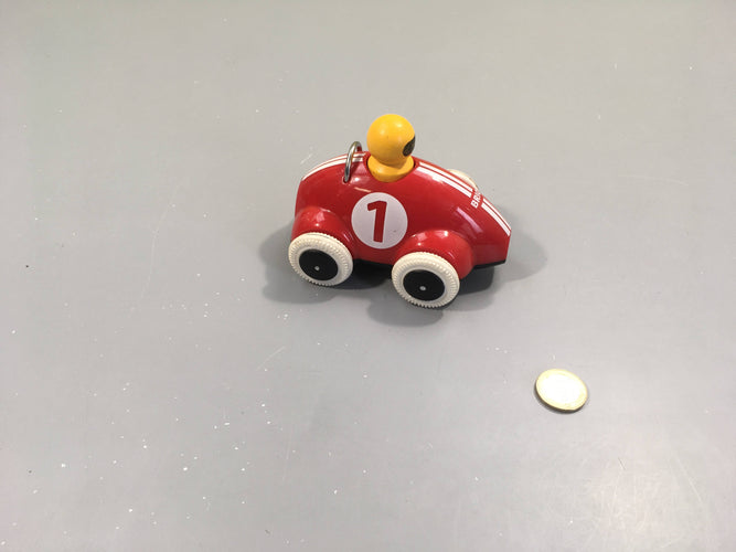 Voiture de course rouge Brio, moins cher chez Petit Kiwi