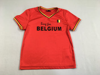 T-shirt m.c rouge Belgium