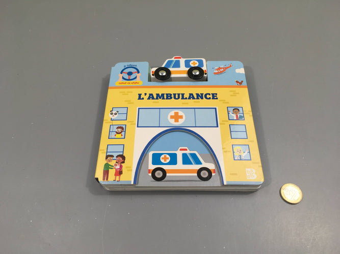 L'ambulance avec véhicule en bois, moins cher chez Petit Kiwi