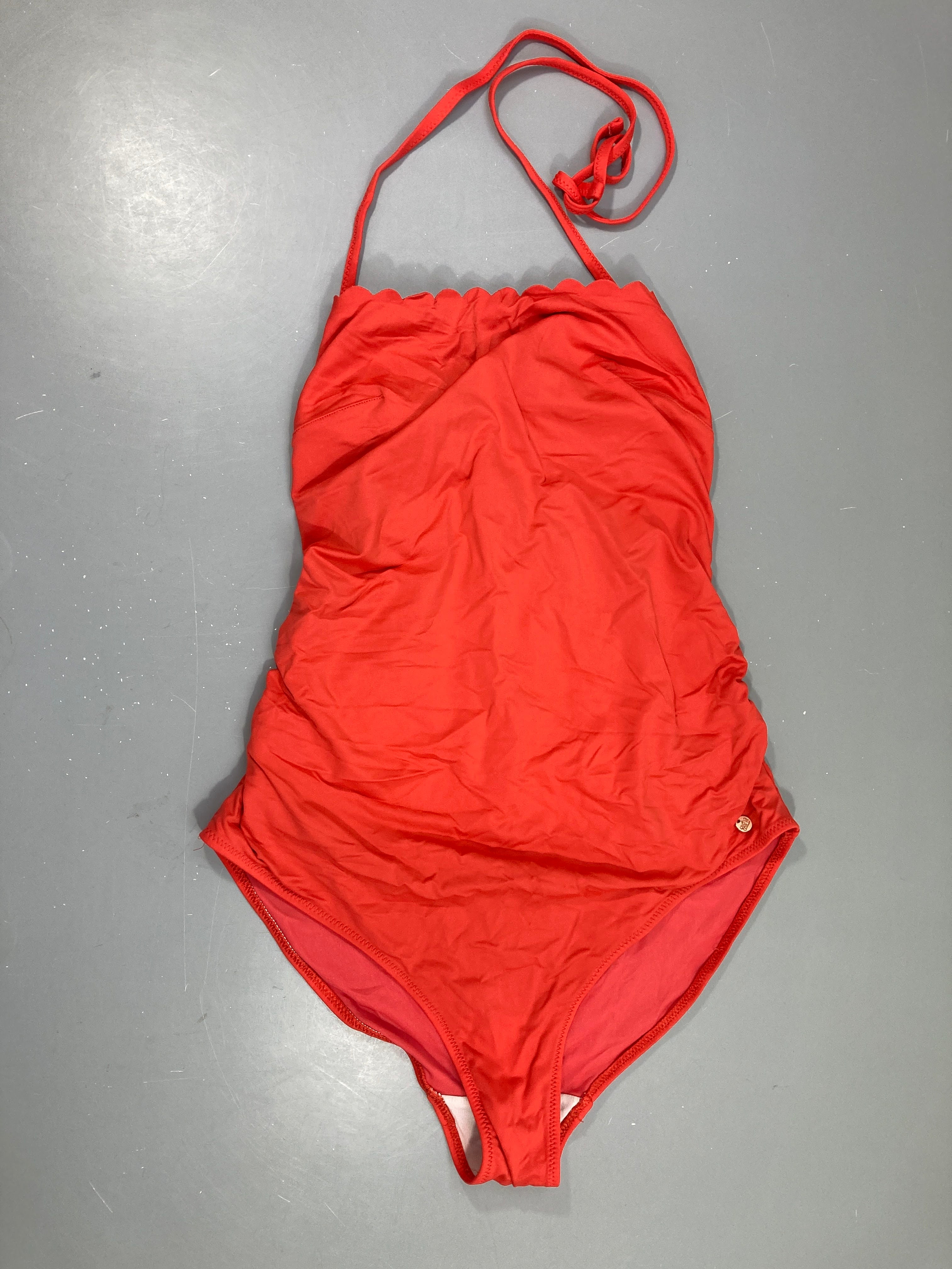 Cache Coeur-Maillot de bain grossesse rouge