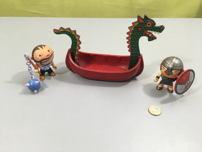 Arty toys, Drack ze drakkar + 1 figurine, moins cher chez Petit Kiwi