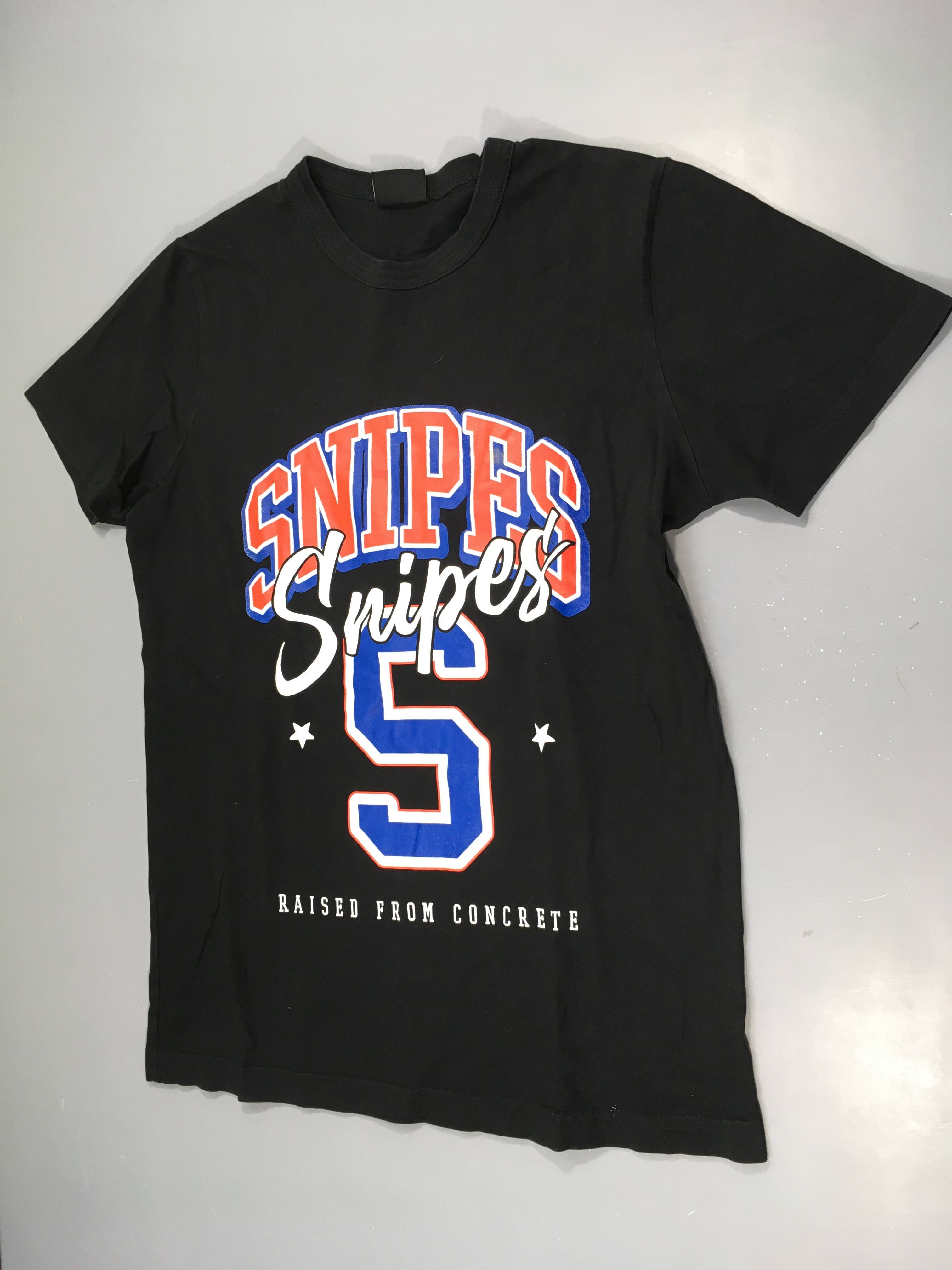T-shirt m.c noir Snipes