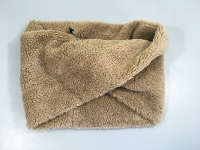 Grand tour de cou softy beige, moins cher chez Petit Kiwi