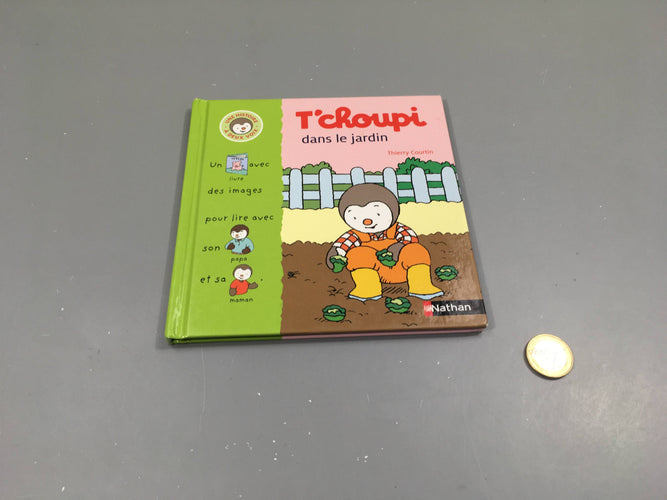 T'choupi dans le jardin, moins cher chez Petit Kiwi