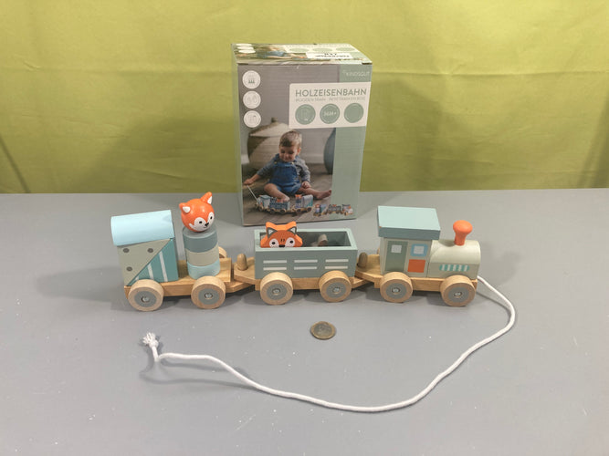 Kindsgut-Petit train en bois +36m Complet!, moins cher chez Petit Kiwi