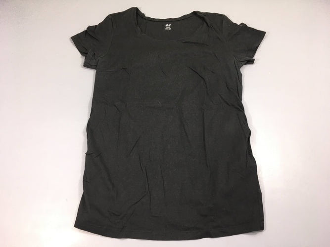 T-shirt m.c de grossesse m.c noir, moins cher chez Petit Kiwi