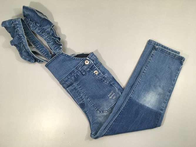 Salopette en jean effet, moins cher chez Petit Kiwi