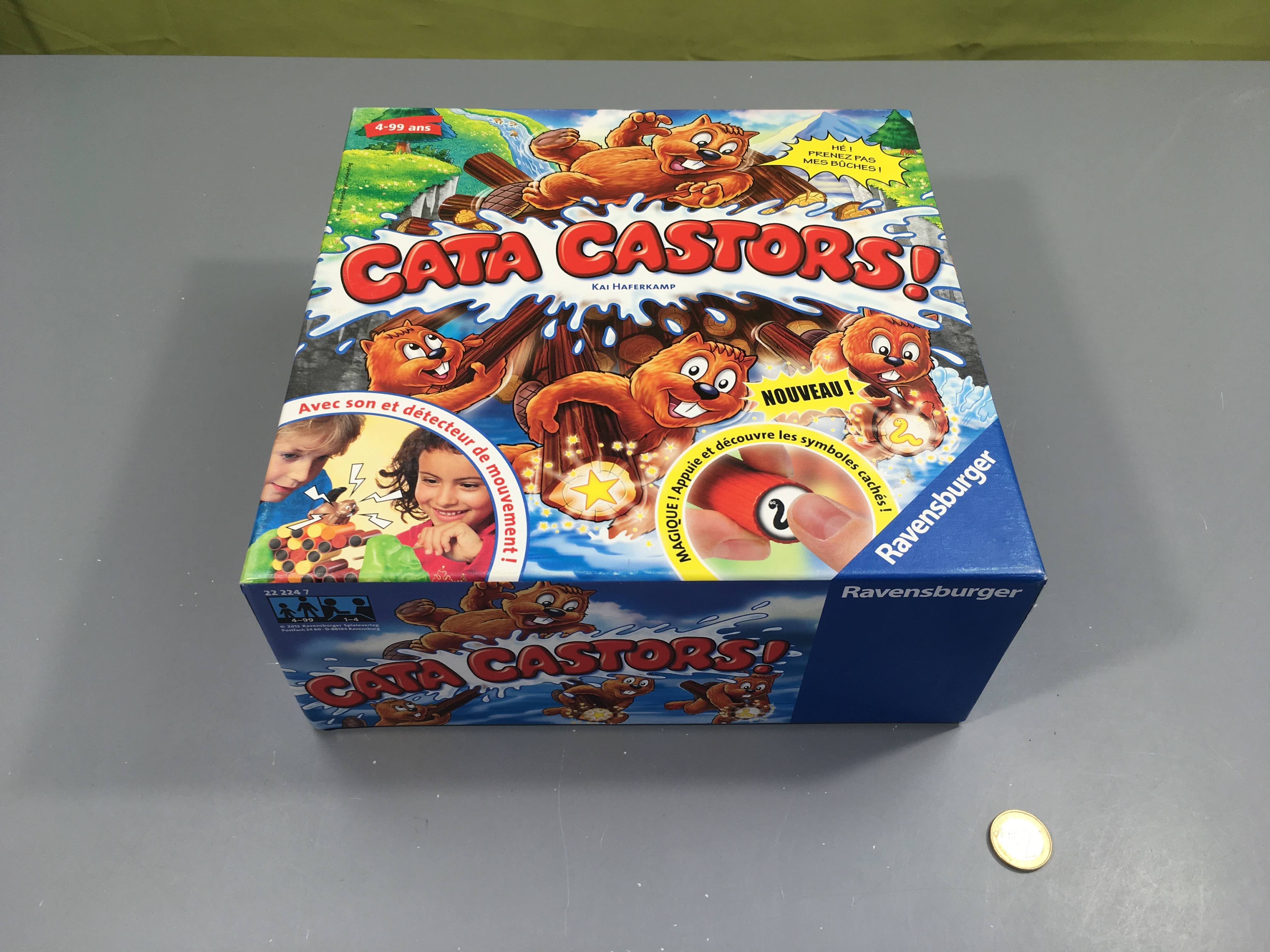 Cata Castor +4a Complet-(Autocollants thermosensibles non testé)  (bâton en bois remplacé par baguette)