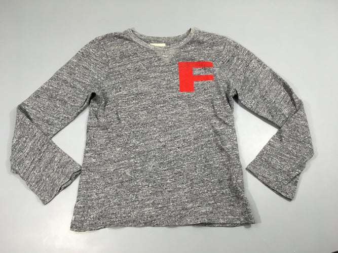 Pull gris chiné F, moins cher chez Petit Kiwi