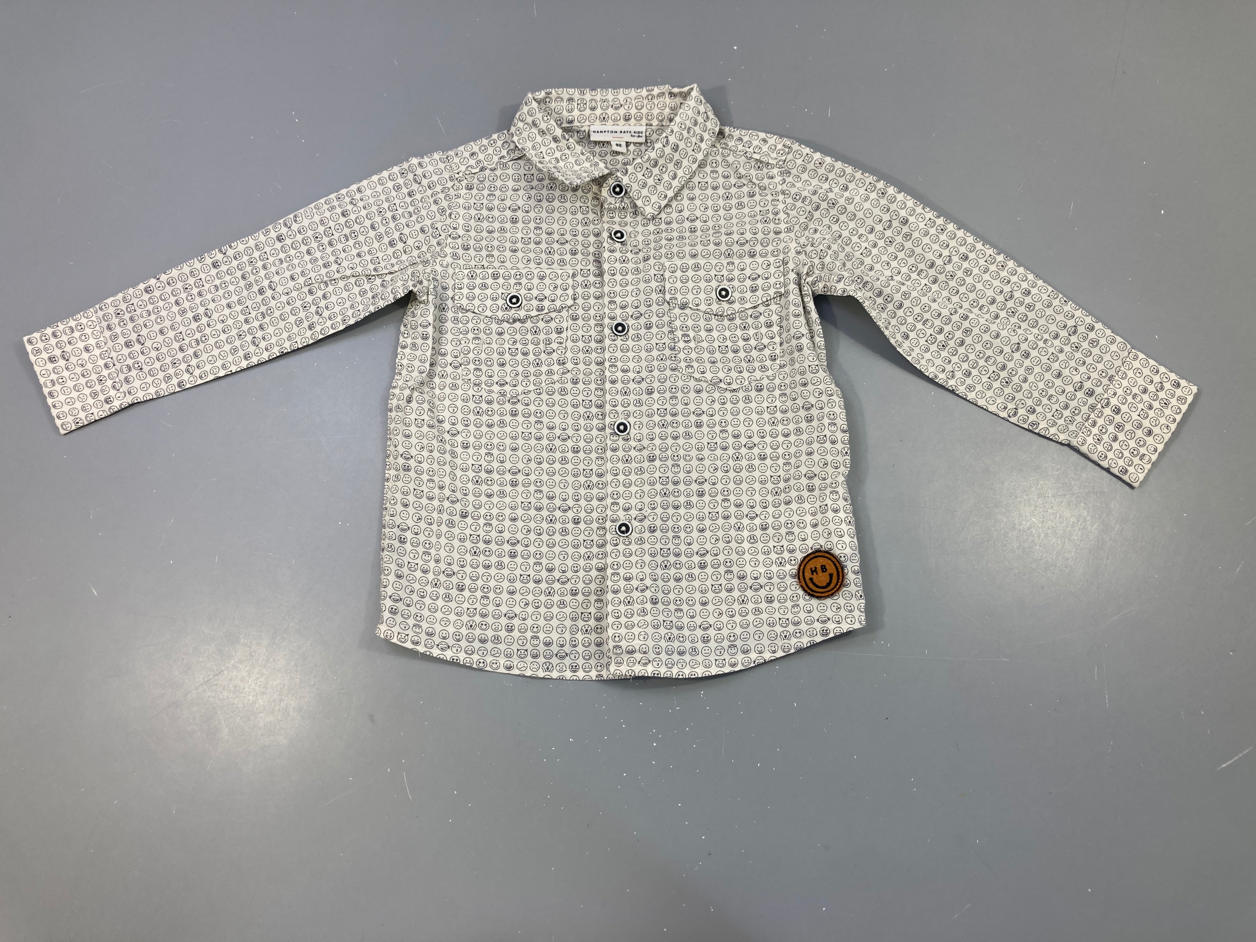 Chemise m.l gris clair s.miley
