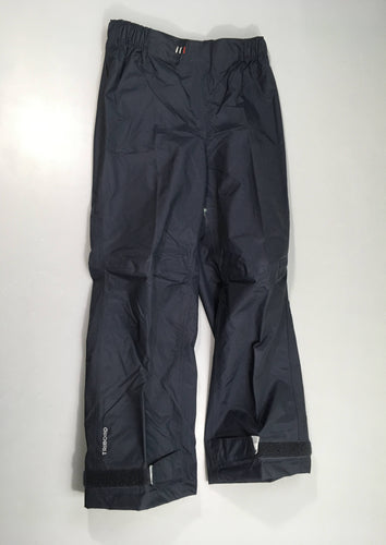 Sur-pantalon bleu foncé, moins cher chez Petit Kiwi