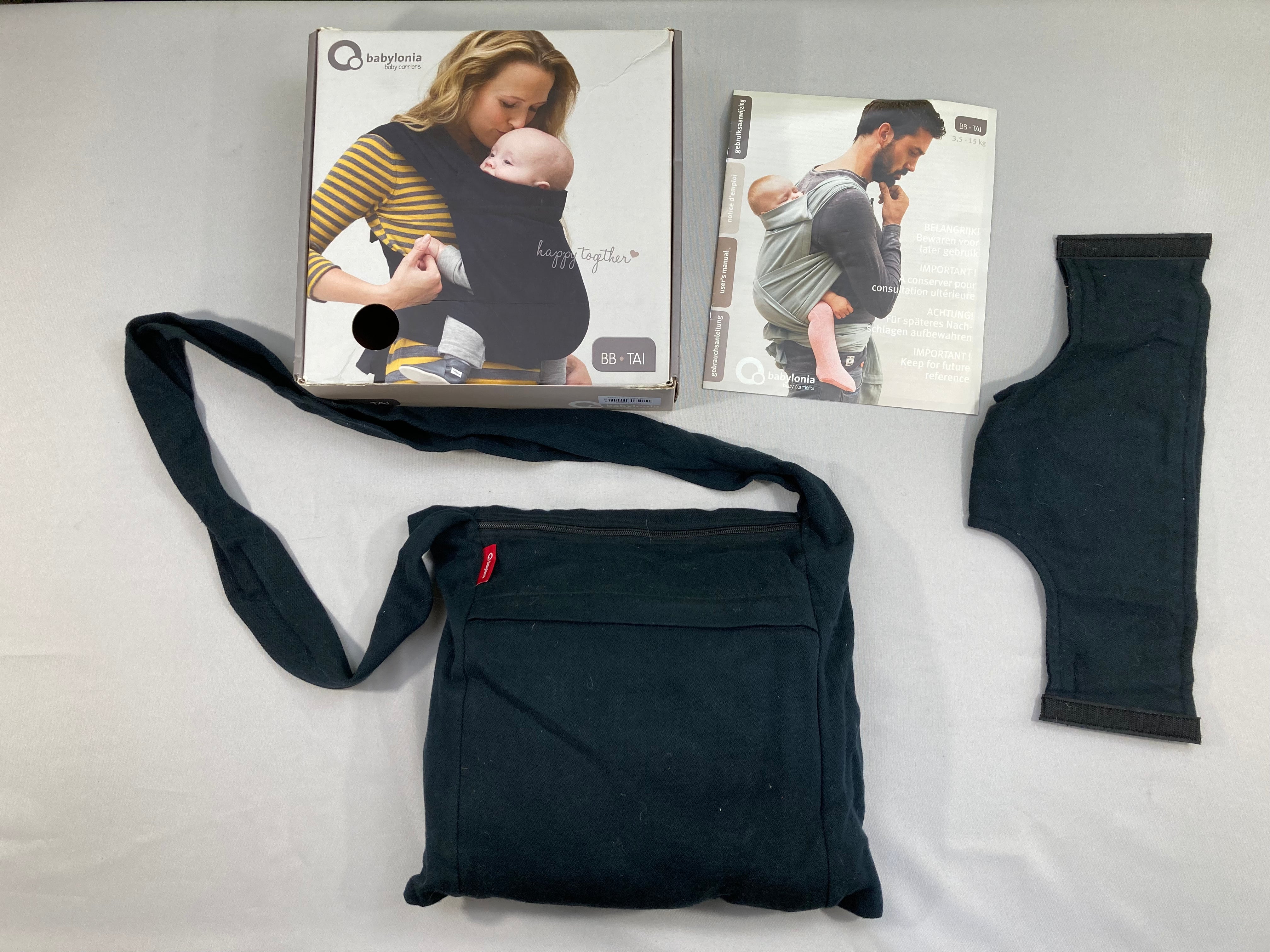 Porte bébé BB TAI Black beans