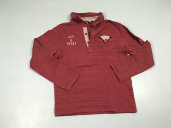 Polo m.l jersey bordeaux wild&s.mart