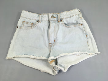 Short jean clair, taille 36