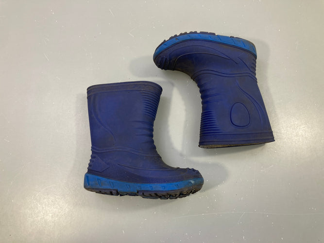 Bottes de pluie bleues, moins cher chez Petit Kiwi