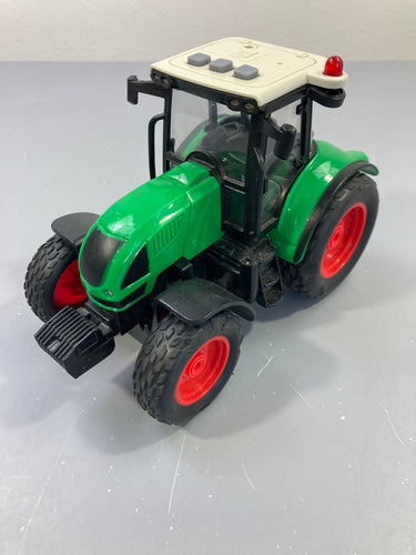 Tracteur à friction, sonore et lumineux 12-17cm, moins cher chez Petit Kiwi