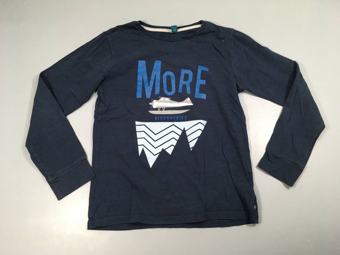 T-shirt m.l bleu foncé flammé MORE, moins cher chez Petit Kiwi