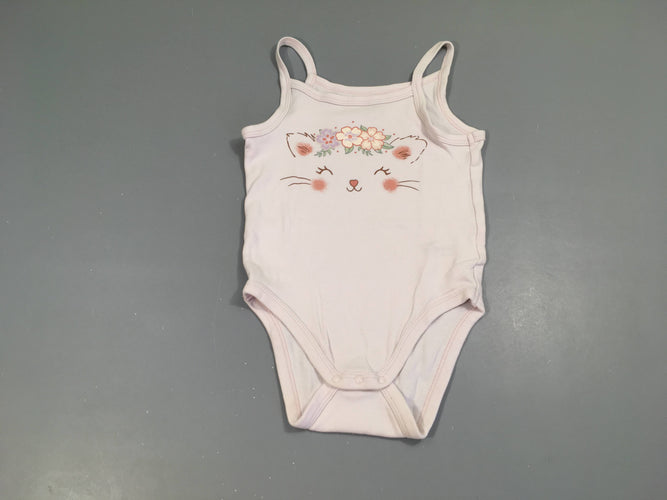 Body s.m blanc Chat, moins cher chez Petit Kiwi