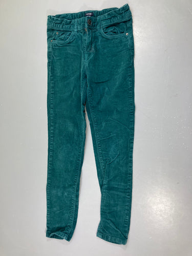 Pantalon velours vert, moins cher chez Petit Kiwi