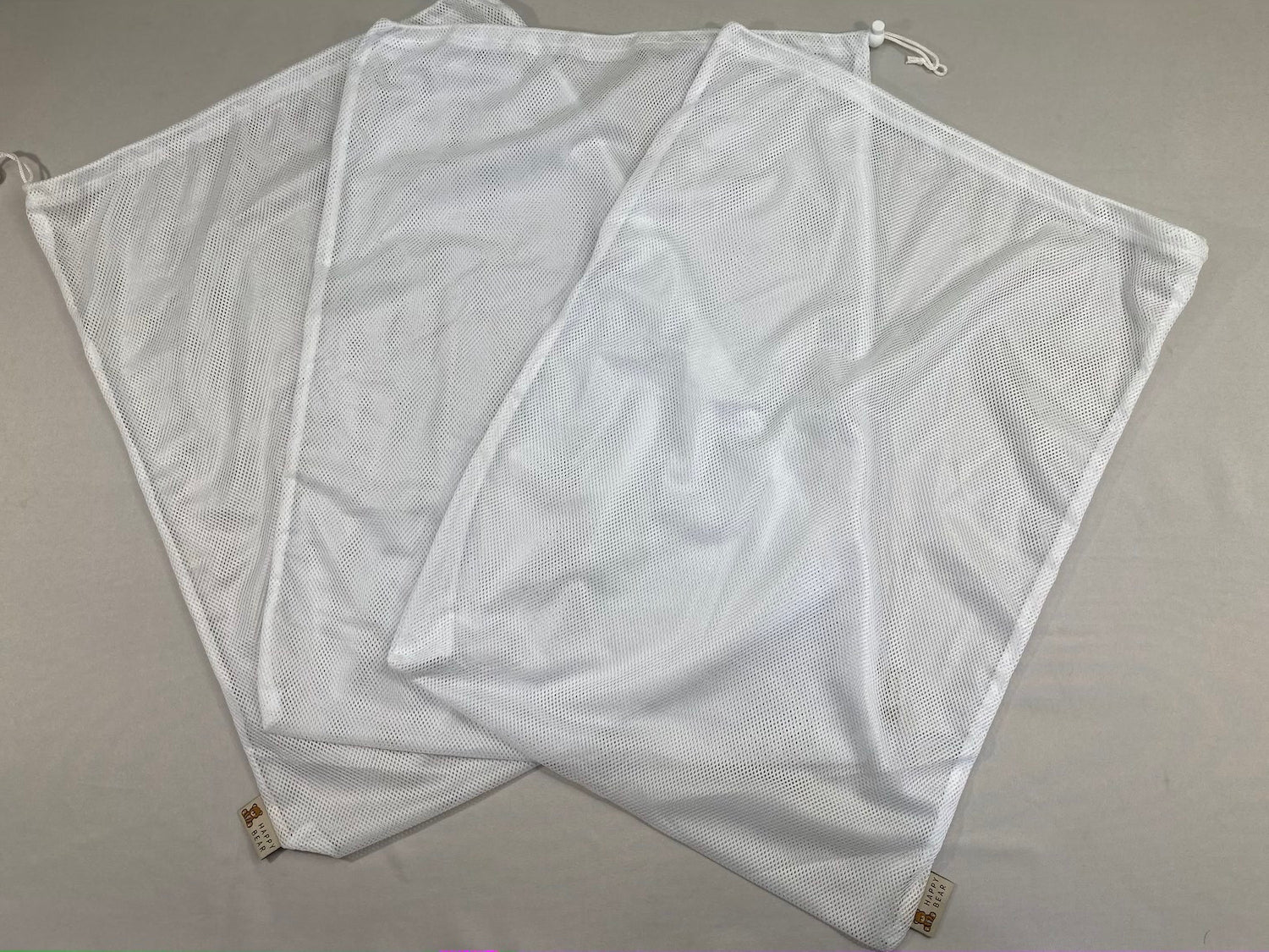Lot de 3 sacs/filets de lavage happy bear