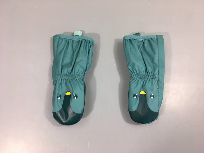 Moufles de ski bleue pinguin Wed'ze, moins cher chez Petit Kiwi