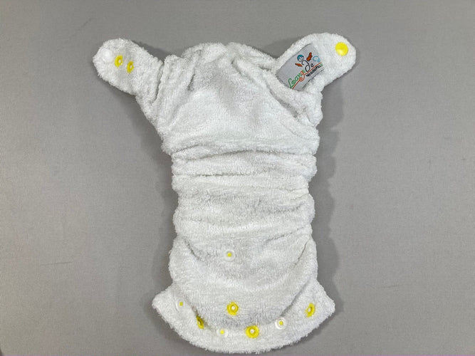 Langes de Flo couche lavable éponge blanche, moins cher chez Petit Kiwi