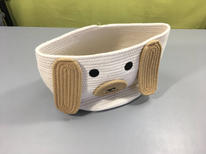 Panier chien diamètre +/- 25cm et Hauteur +/- 23cm, moins cher chez Petit Kiwi
