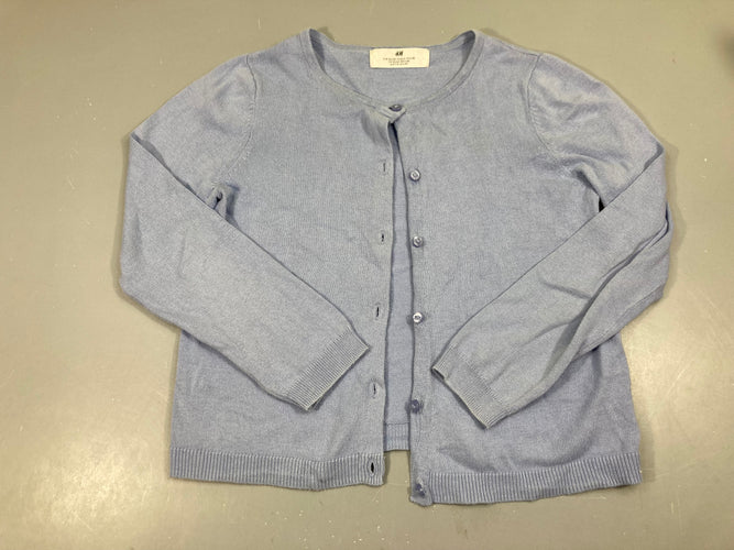 Gilet lilas Légèrement bouloché, moins cher chez Petit Kiwi