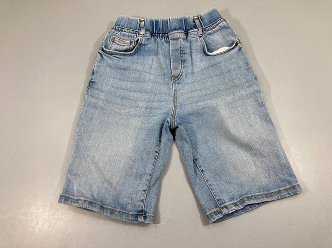 Bermuda Denim taille élastique, moins cher chez Petit Kiwi