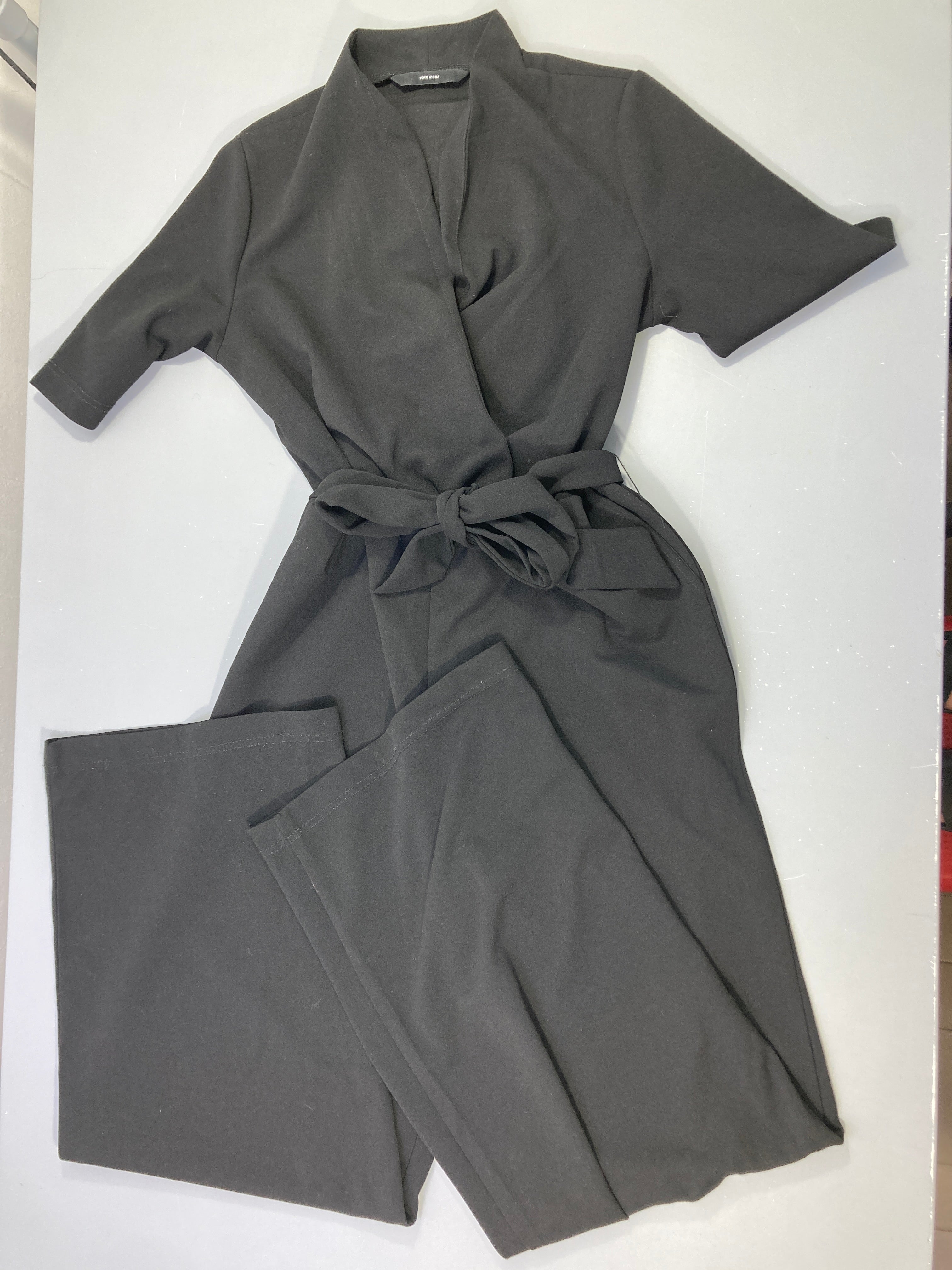 Combinaison m.c noire ceinture
