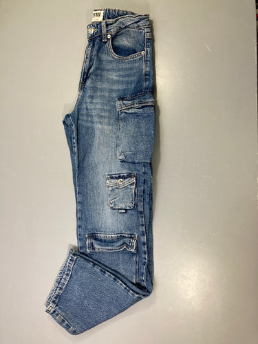 Jeans cargo TW, moins cher chez Petit Kiwi